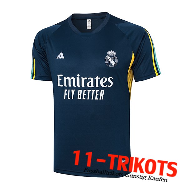 Real Madrid Poloshirt Dunkelblau 2023/2024