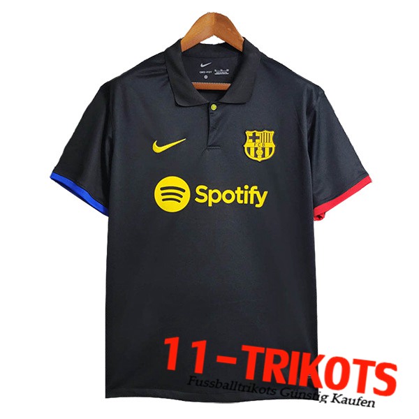 FC Barcelona Poloshirt Schwarz 2023/2024