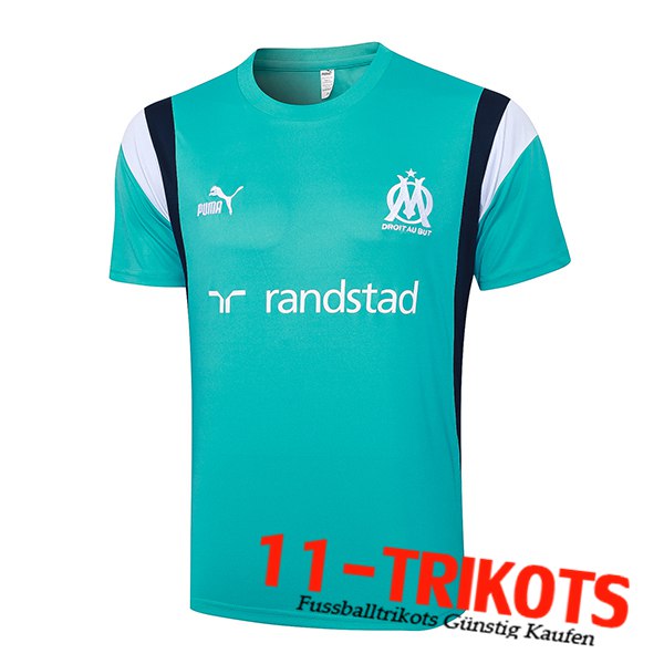 Marseille Poloshirt Blau 2023/2024