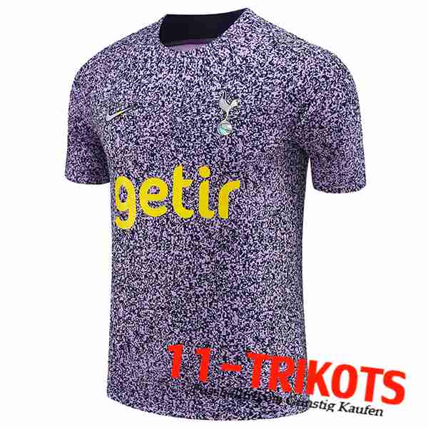 Tottenham Hotspur Trainingstrikot lila/Blau 2023/2024