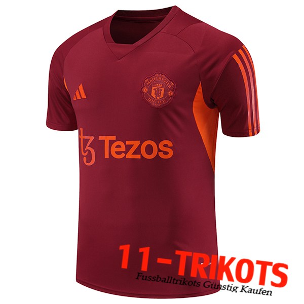 Manchester United Trainingstrikot Rot 2023/2024