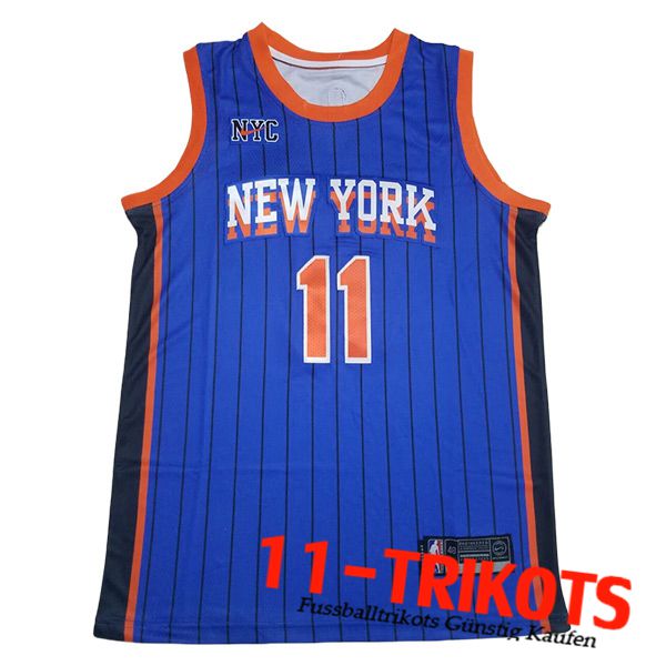 New York Knicks Trikot (BraunSON #11) 2023/24 Schwarz/Blau/Rot