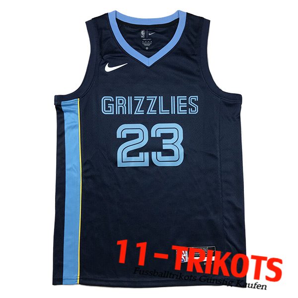 Memphis Grizzlies Trikot (Rosa #23) 2023/24 Dunkelblau -02