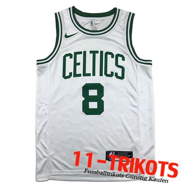 Boston Celtics Trikot (PORZINGIS #8) 2023/24 Weiß/Grün