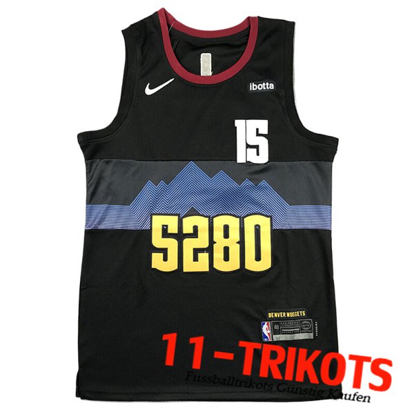 Denver Nuggets Trikot (JOKIC #15) 2023/24 Schwarz -07