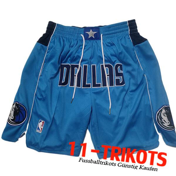 Dallas Mavericks Shorts NBA 2023/24 Blau -02