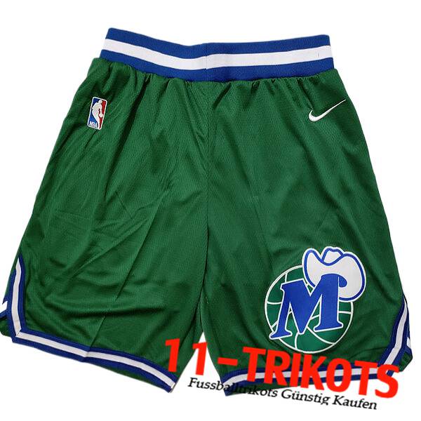 Dallas Mavericks Shorts NBA 2023/24 Grün