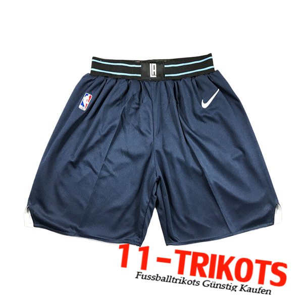 Los Angeles Clippers Shorts NBA 2023/24 Dunkelblau