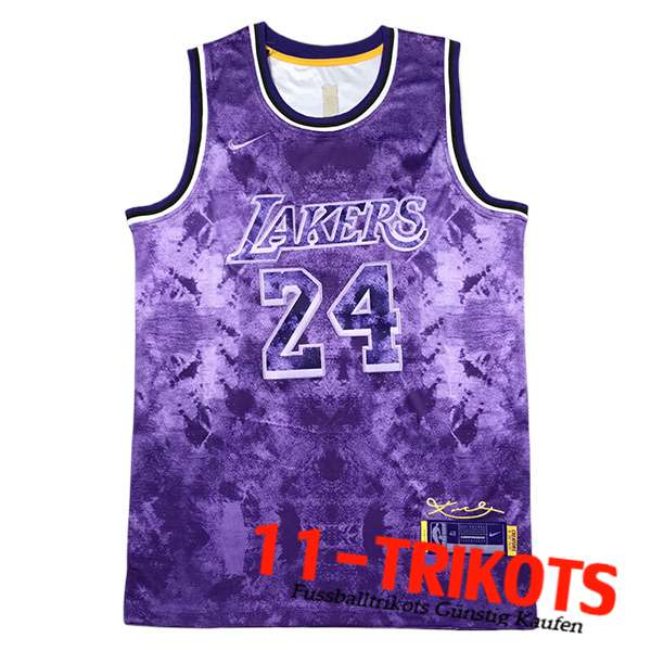 Los Angeles Lakers Trikot (BRYANT #24) 2023/24 lila -02