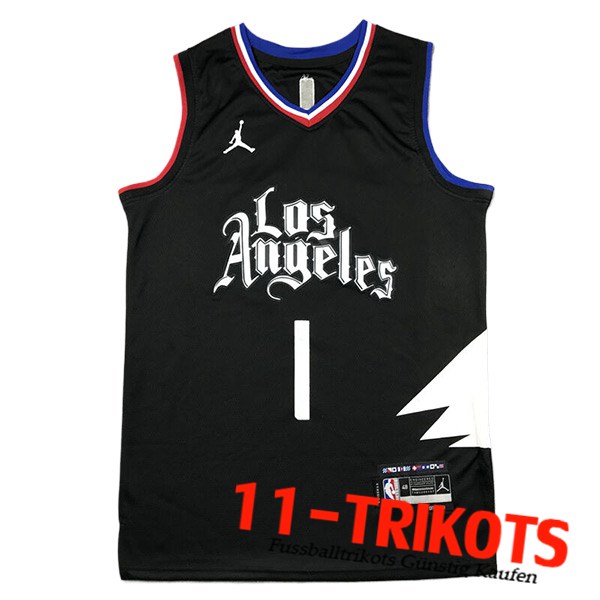 Los Angeles Clippers Trikot (HARDEN #1) 2023/24 Schwarz -04