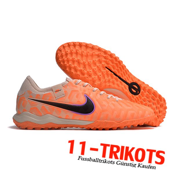 Nike Fussballschuhe Tiempo Legend X PRO TF Orange/lila