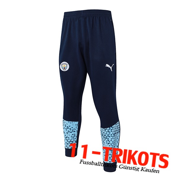 Manchester City Trainingshose Blau/Schwarz 2023/2024