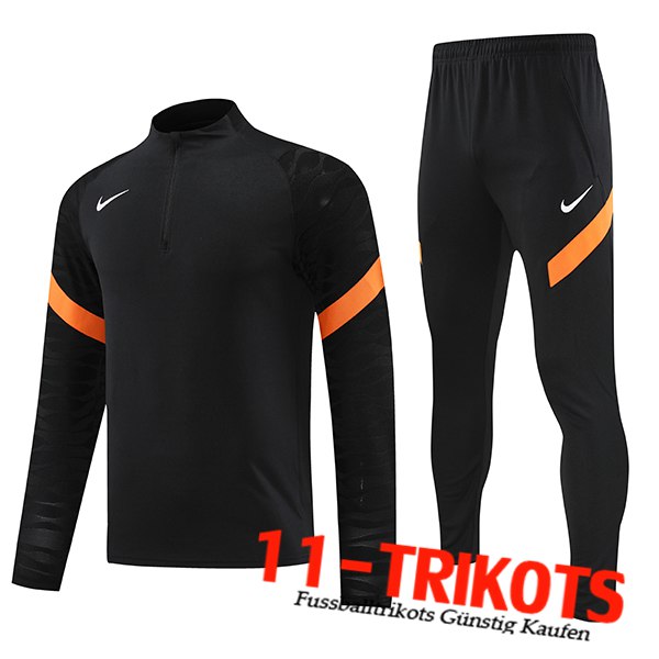 Nike Trainingsanzug Schwarz/Orange 2023/2024