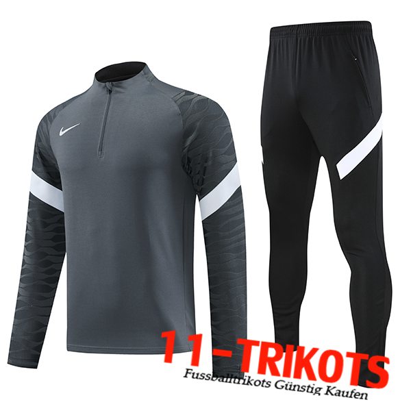 Nike Trainingsanzug Grau/Schwarz 2023/2024
