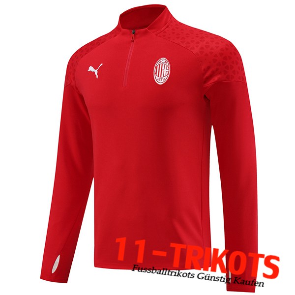 AC Milan Training Sweatshirt Rot 2023/2024 -03