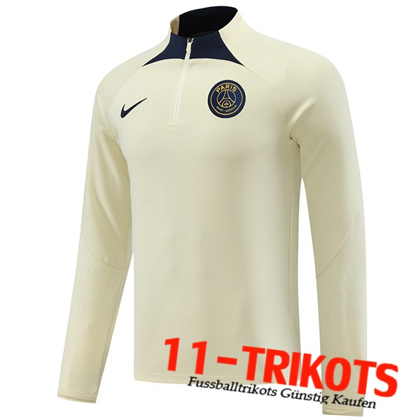 PSG Training Sweatshirt Beige/Blau 2023/2024