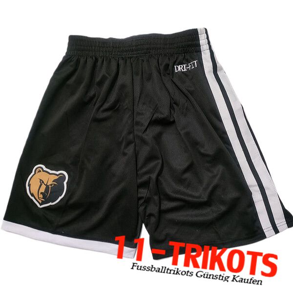 Memphis Grizzlies Shorts NBA 2023/24 Schwarz -02