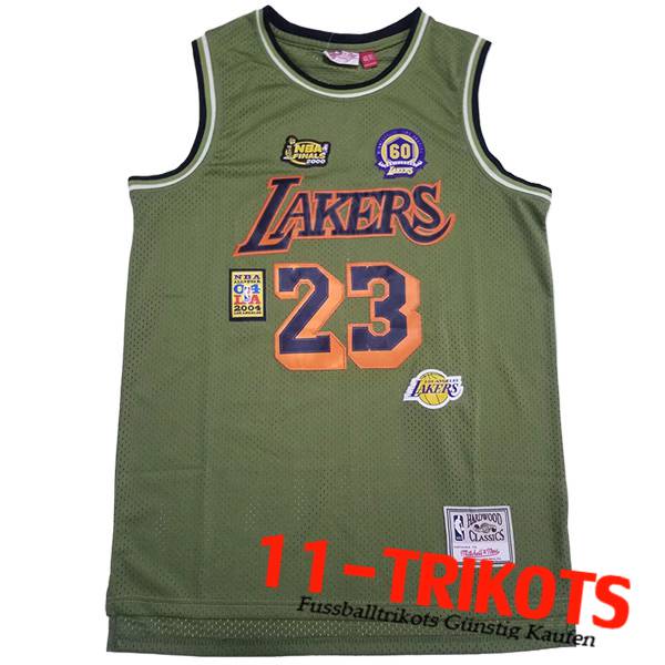 Los Angeles Lakers Trikot (JAMES #23) 2023/24 Grün