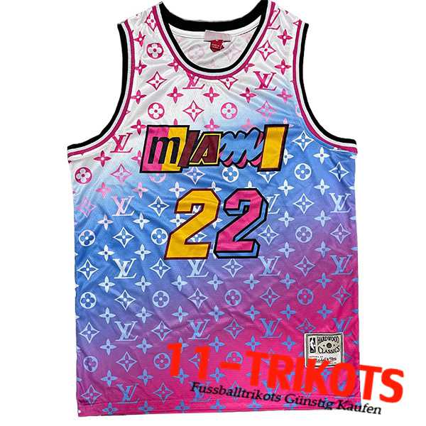 Miami Heat Trikot (BUTLER #22) 2023/24 lila/Blau/Weiß