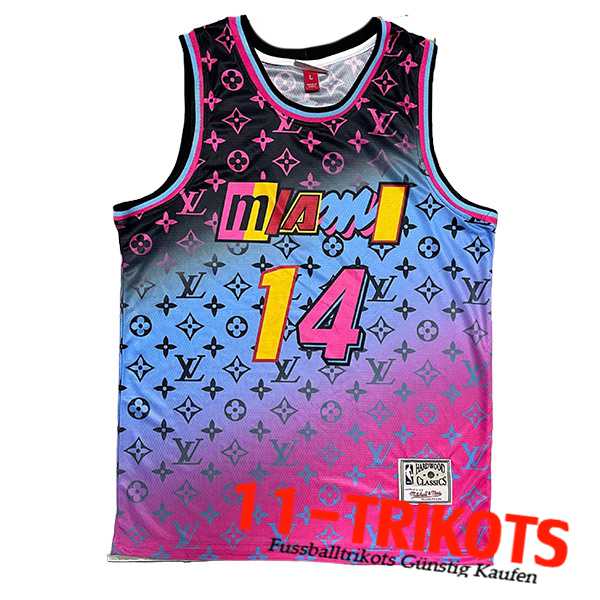 Trikot (Miami Heat (HERRO #14) 2023/24 lila/Blau/Schwarz