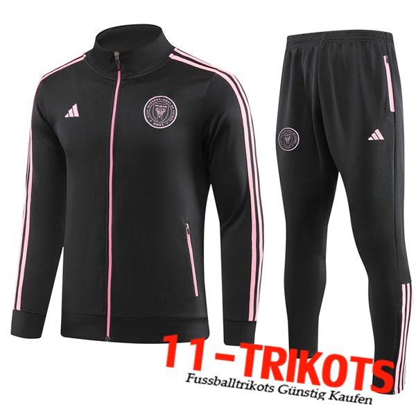 Inter Miami CF Trainingsanzug Trainingsjacke Schwarz 2023/2024