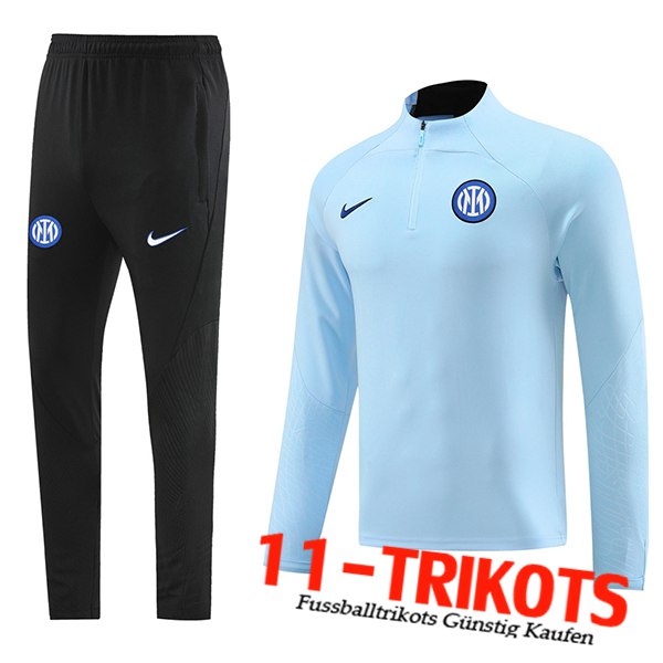 Inter Milan Trainingsanzug Blau/Schwarz 2023/2024