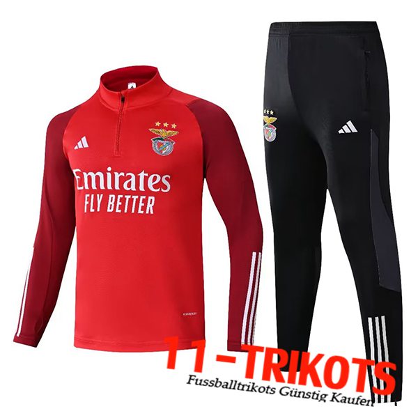 Benfica Trainingsanzug Rot/Schwarz 2023/2024