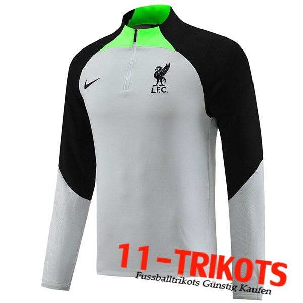 FC Liverpool Training Sweatshirt Grau/Schwarz 2023/2024