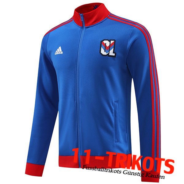 lyon Trainingsjacke Rot/Blau 2023/2024