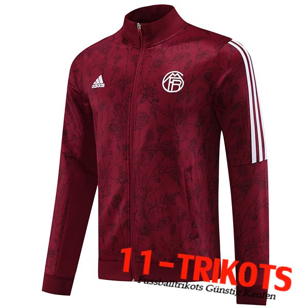 Bayern Munchen Trainingsjacke Rot 2023/2024