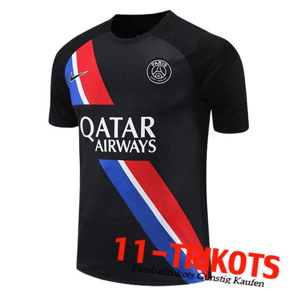 PSG Trainingstrikot Schwarz/Rot/Blau 2023/2024