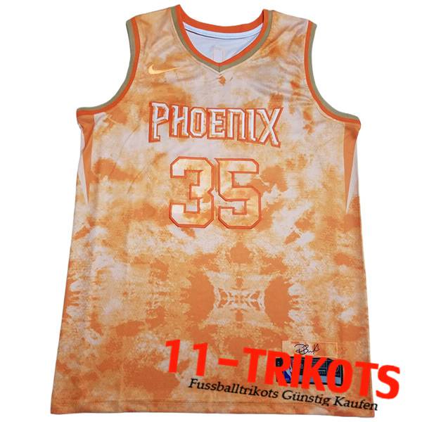 Phoenix Suns Trikot (DURANT #35) 2023/24 Orange -02