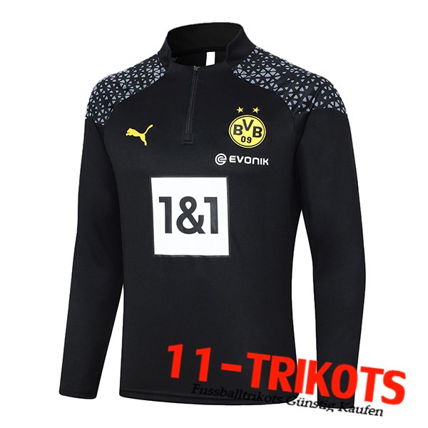 Dortmund BVB Training Sweatshirt Schwarz 2023/2024