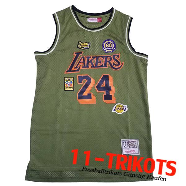 Los Angeles Lakers Trikot (BRYANT #24) 2023/24 Grün -02