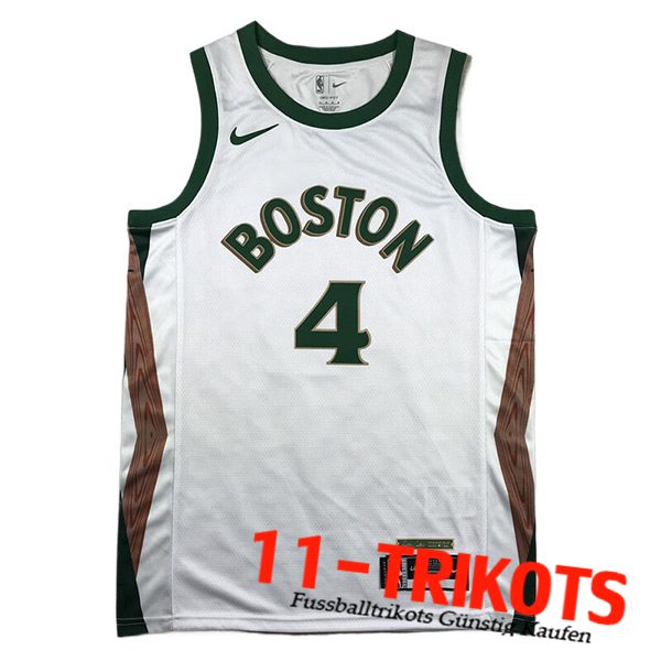 Boston Celtics Trikot (HOLIDAY #4) 2023/24 Blau/Grün/Braun
