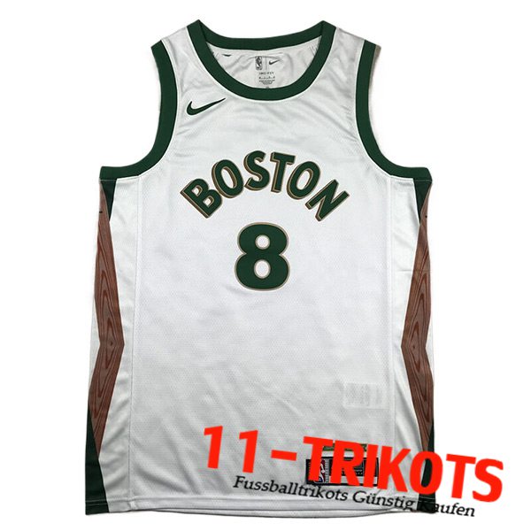 Boston Celtics Trikot (PORZINGIS #8) 2023/24 Blau/Grün/Braun