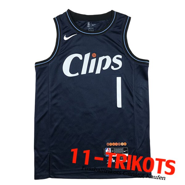 Los Angeles Clippers Trikot (HARDEN #1) 2023/24 Dunkelblau -02