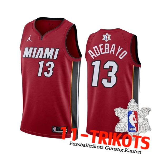 Miami Heat Trikot (ADEBAYD #13) 2023/24 Rot/Weiß