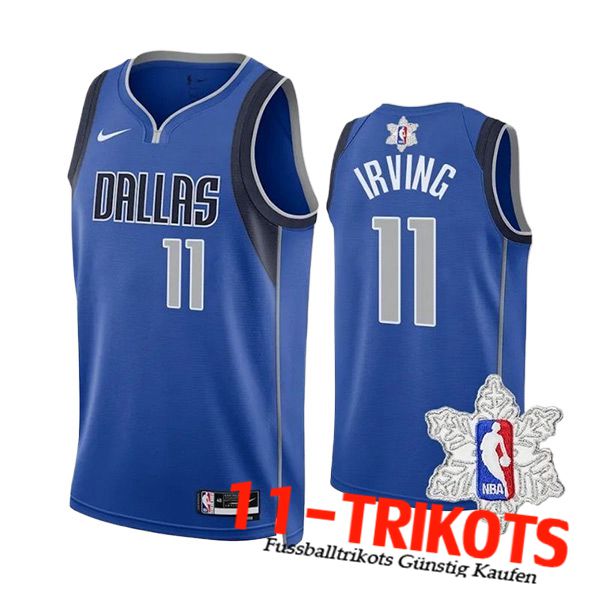 Dallas Mavericks Trikot (IRVING #11) 2023/24 Blau/Grau