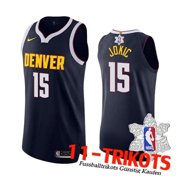 Denver Nuggets Trikot (JOKIC #15) 2023/24 Schwarz/Weiß