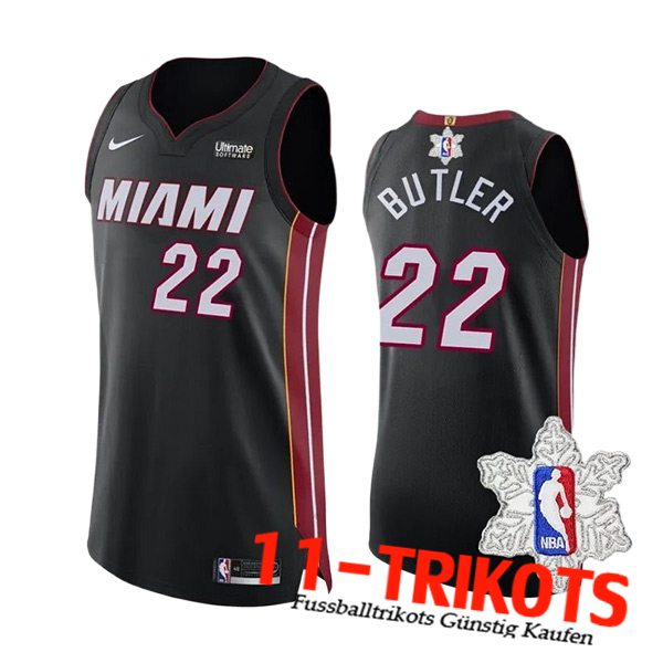 Miami Heat Trikot (BUTLER #22) 2023/24 Schwarz/Rot/Weiß