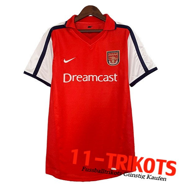 Arsenal Retro Heimtrikot 2001/2002