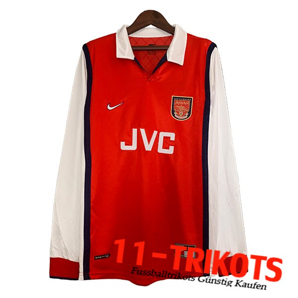 Arsenal Retro Heimtrikot Langarms 1998/1999