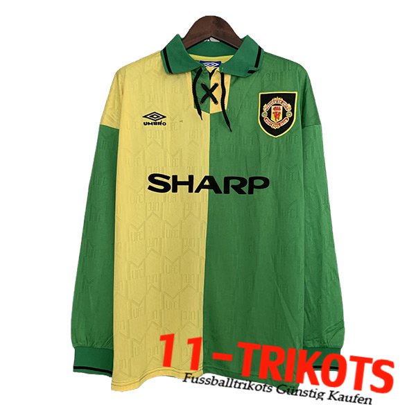 Manchester United Retro Third Trikot Langarms 1992/1994