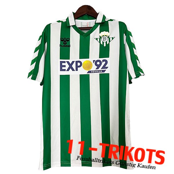 Real Betis Retro Heimtrikot 1988/1989