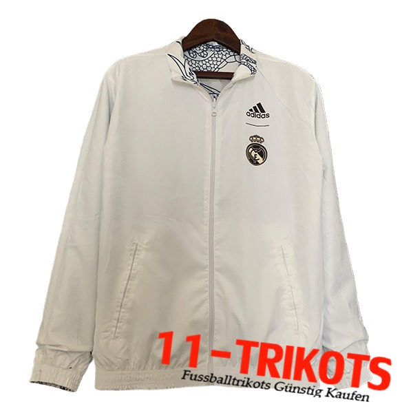 Real Madrid Windjacke Weiß 2023/2024 -09