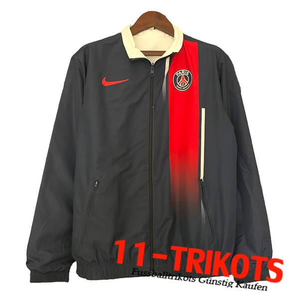 Real Madrid Windjacke Schwarz/Rot 2023/2024