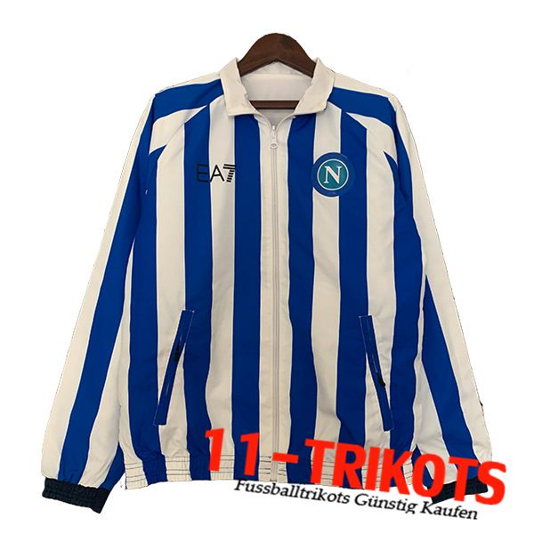 Naples Windjacke Weiß/Blau 2023/2024