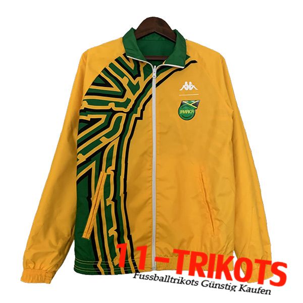 Jamaica Windjacke Gelb/Grün 2023/2024