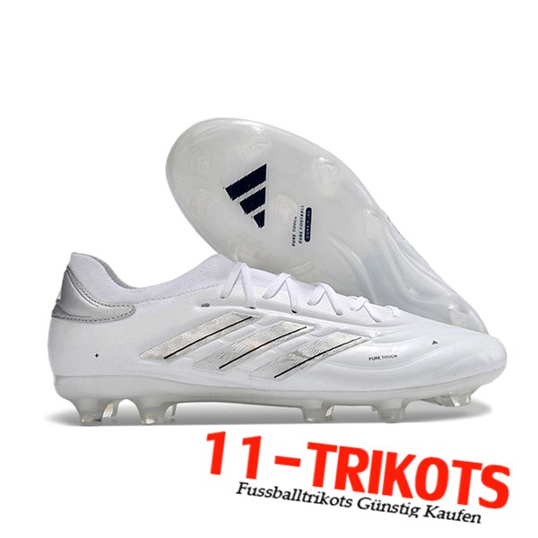 Copa Fussballschuhe COPA PURE II+ FG BOOTS Weiß/Grau